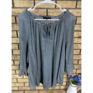 Fred David Polka Dot Blouse